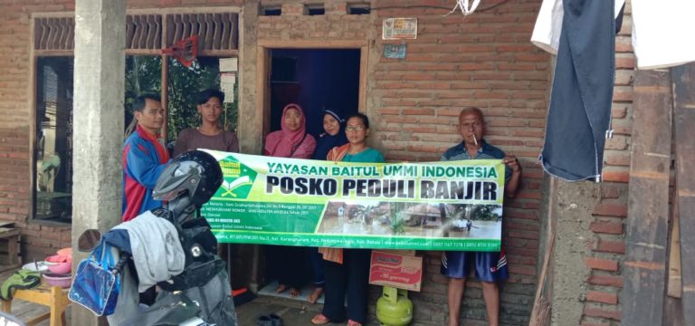 Banjir Melanda Bekasi, Baitul Ummi ikut Peduli